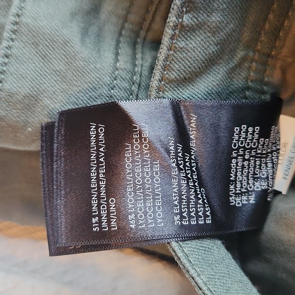 Liverpool Linen Blend Pants - Picture 8 of 9